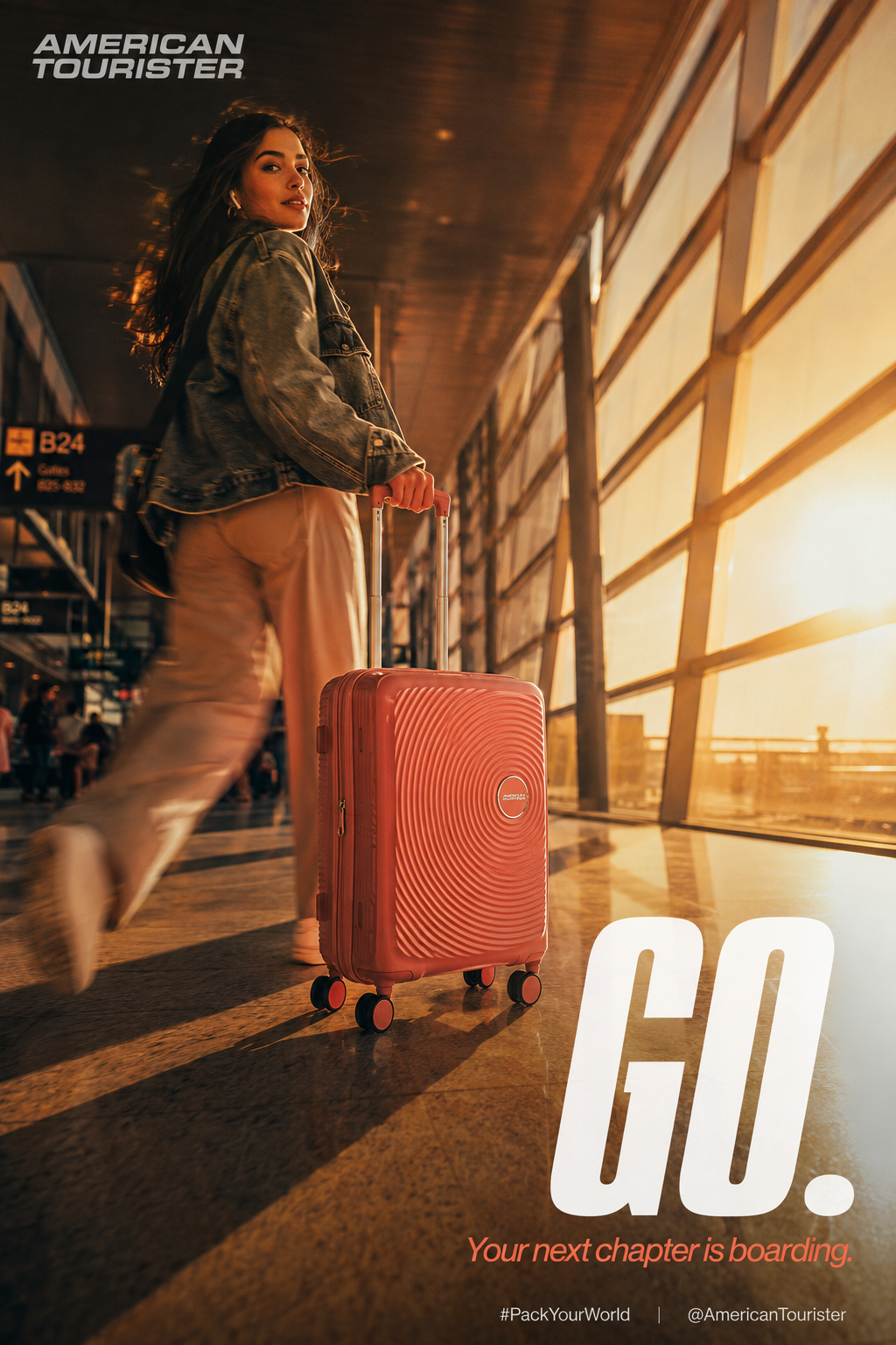 Go. — American Tourister